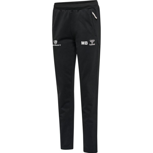 SVK Damen Grid Cotton Pants / schwarz